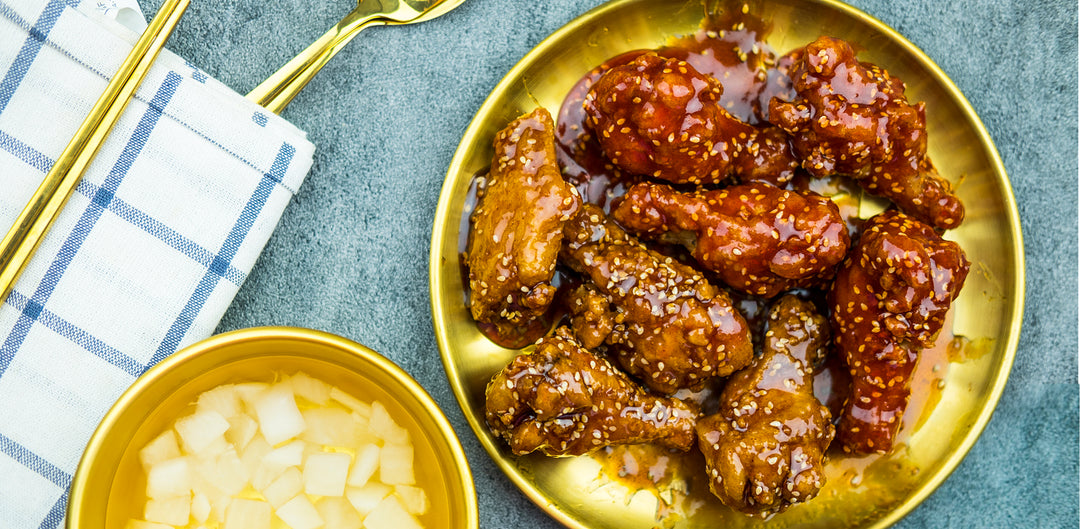 Recipe of Fried Chicken with Soy Sauce and Garlic