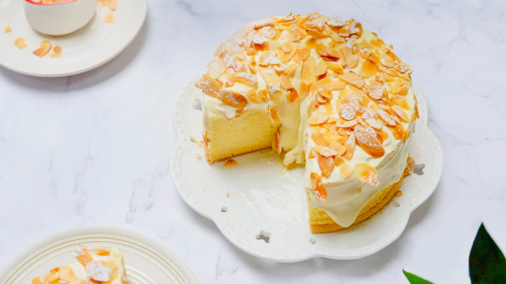 Recipe of Sea Salt Cream Cheese Chiffon Cake