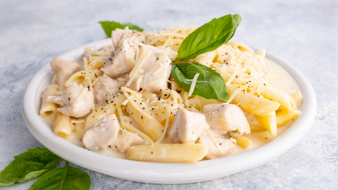 Recipe of Creamy Chicken Penne Alfredo