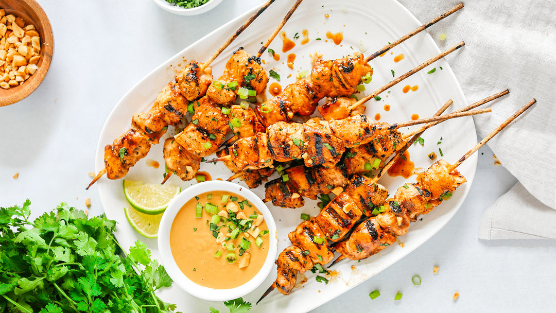 Recipe of Chicken Satay Skewers