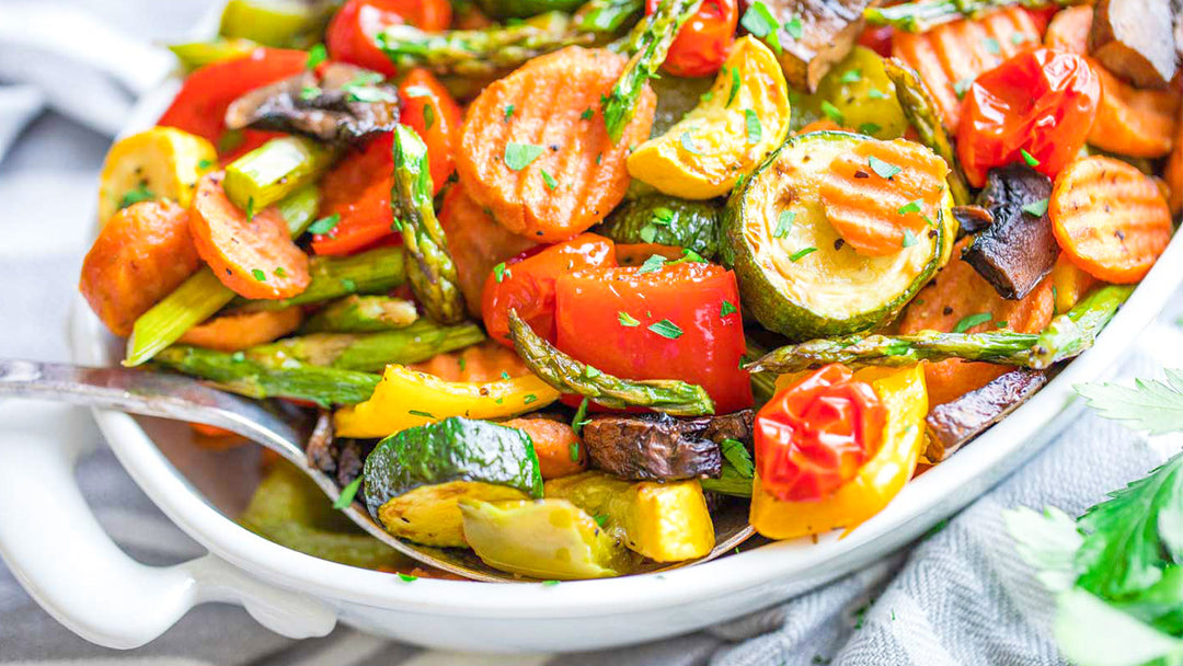 Recipe of Lemon Herb Grilled Vegetables