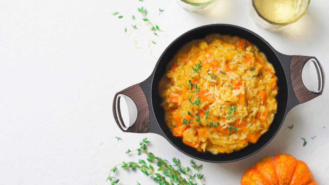 Recipe of Creamy Pumpkin Risotto