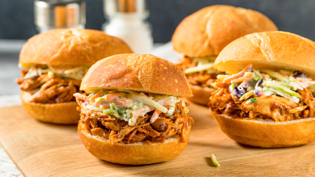 Recipe of BBQ Pulled Chicken Sliders