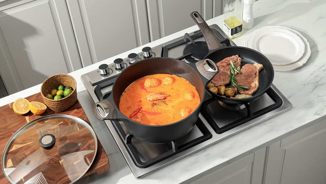 A Symphony of Flavor and Love: Crafting Intimate Dinners with SENSARTE Nonstick Elegance