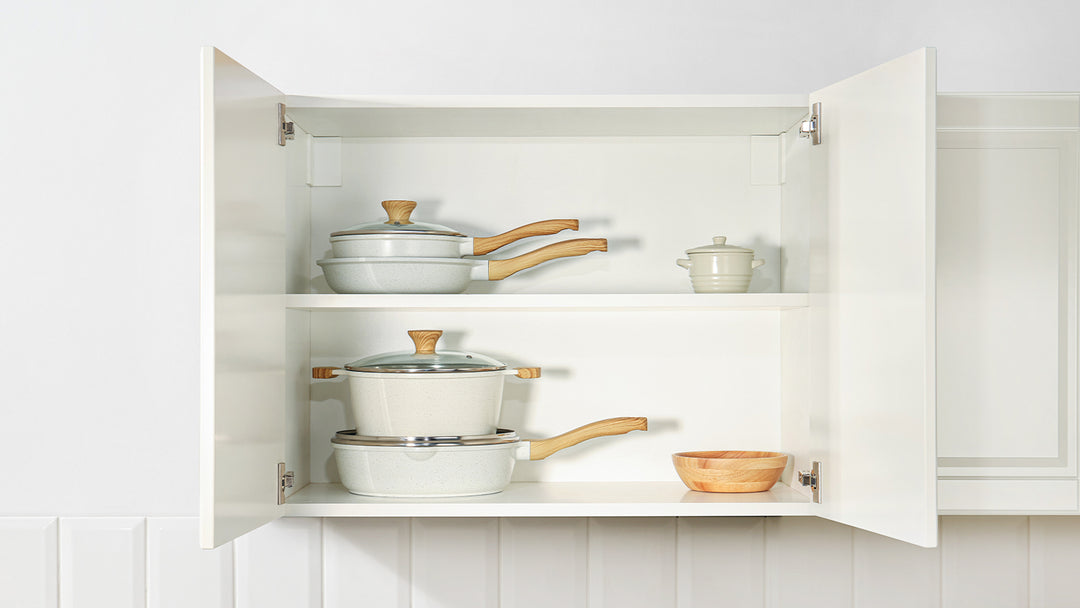 Nonstick Cookware and Kitchen Organization: Maximizing Efficiency and Space in Your Cooking Area