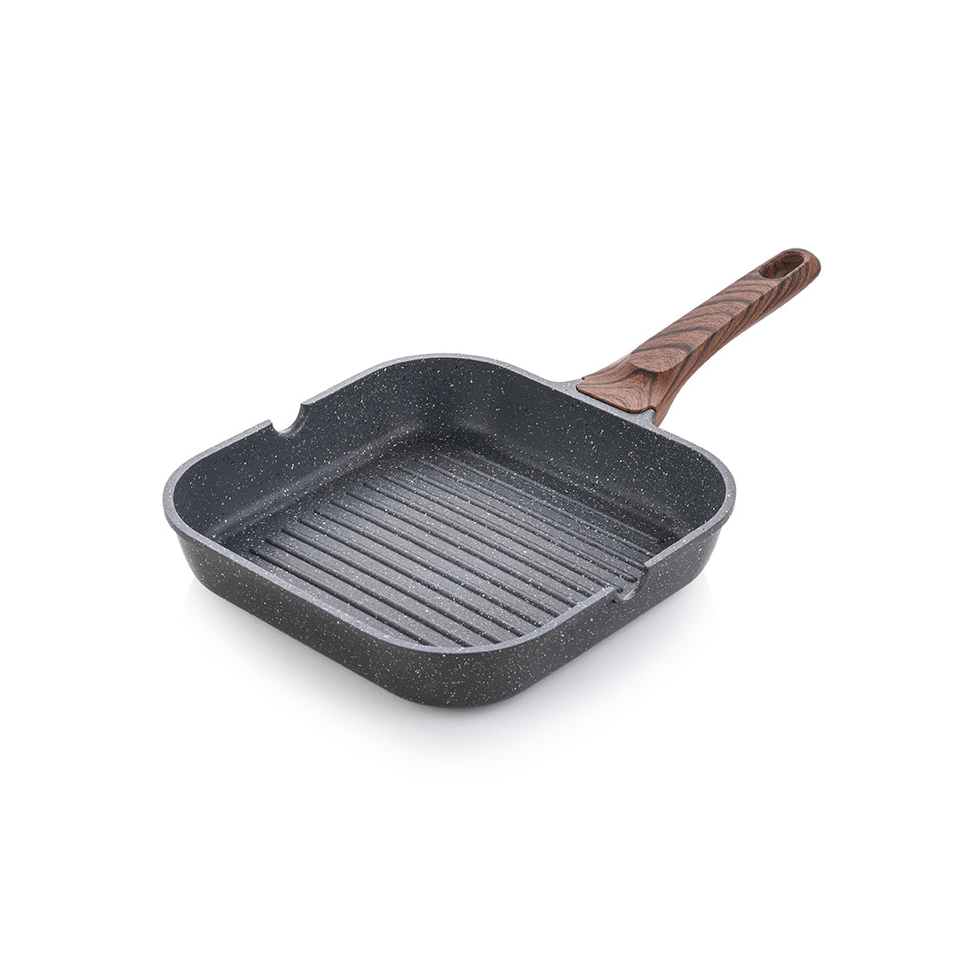 SENSARTE Granite Nonstick Grill Pan (9.5/11-Inch)