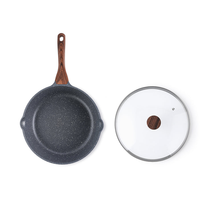 SENSARTE Granite 3-Piece Nonstick Frying Pan Set