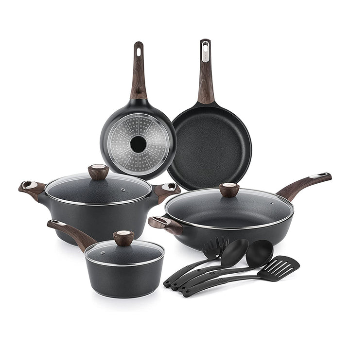 SENSARTE Duramax 12-Piece Nonstick Cookware Set