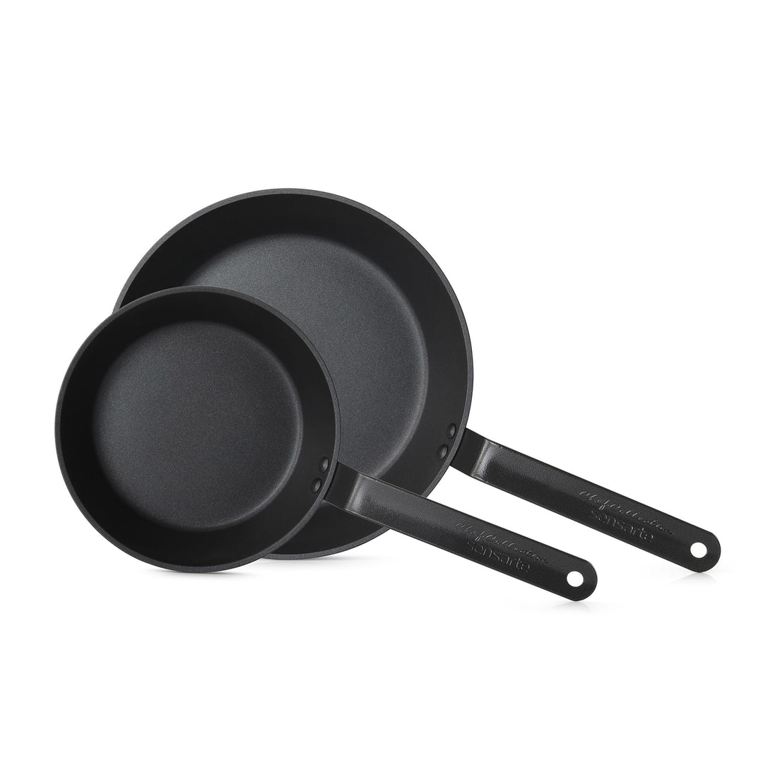 SENSARTE Anodized Nonstick Chef Pan Cookware Set