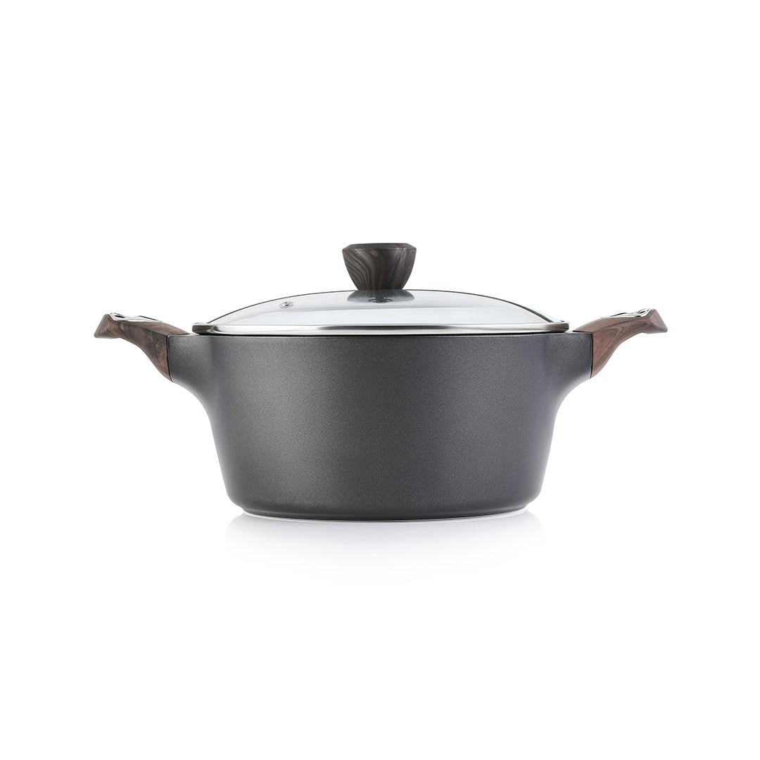 SENSARTE Duramax Nonstick Stock Pot Casserole with Lid