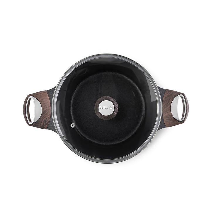 SENSARTE Duramax Nonstick Stock Pot Casserole with Lid