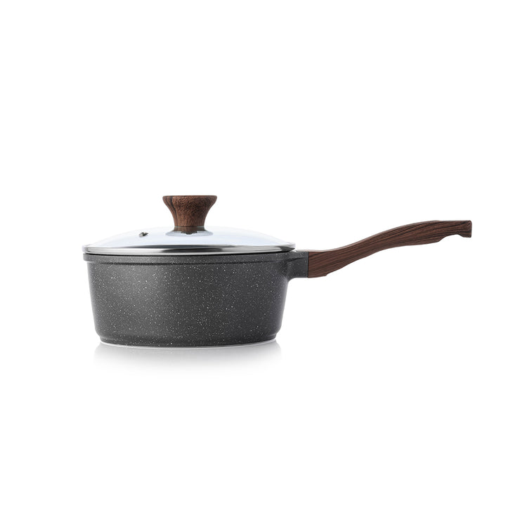 SENSARTE Granite Nonstick Sauce Pan Set