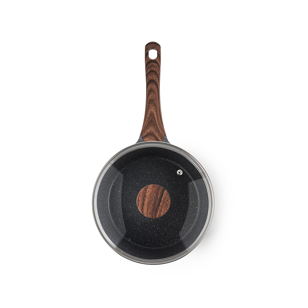 SENSARTE Granite Nonstick Sauce Pan Set