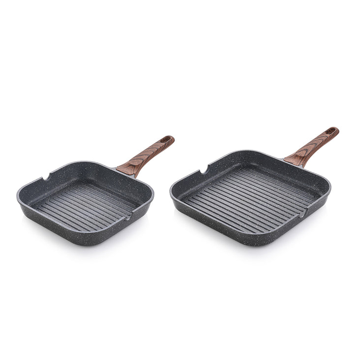 SENSARTE Granite Nonstick Grill Pan (9.5/11-Inch)